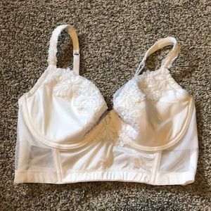 Victoria Secret white lace bra